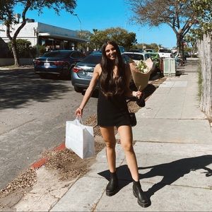 Princess Polly Black Mini Dress US 2